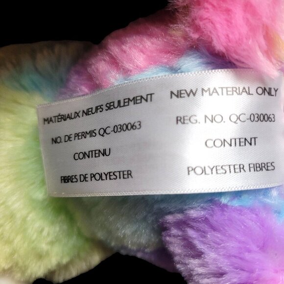 Animal Adventure Monkey 7" Seated Pastel Multicolor Soft Eyes Colorful 2019 - Picture 7 of 7